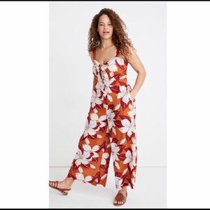 Madewell | Tie Front Cover Up Jumpsuit